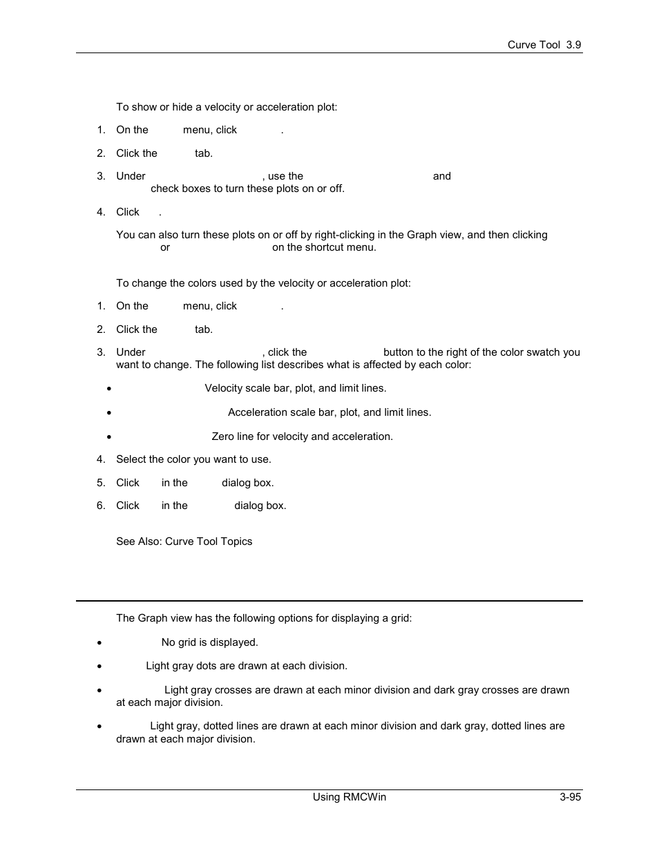 Curve tool: using the grid, Curve tool: using the grid -95, 3 curve tool: using the grid | Delta RMC101 User Manual | Page 145 / 951