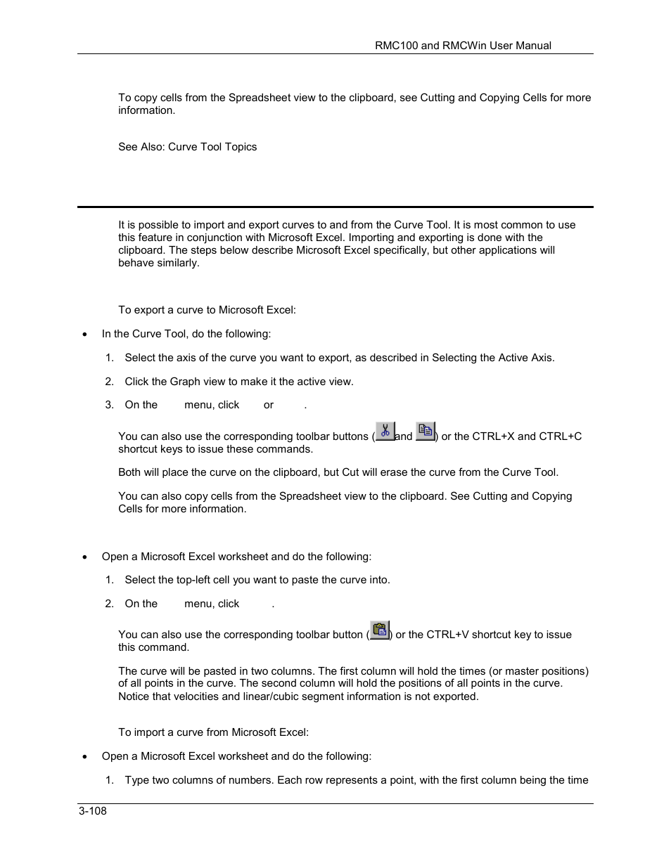 Curve tool: importing and exporting curves, Curve tool: importing and exporting curves -108, 4 curve tool: importing and exporting curves | Delta RMC101 User Manual | Page 158 / 951