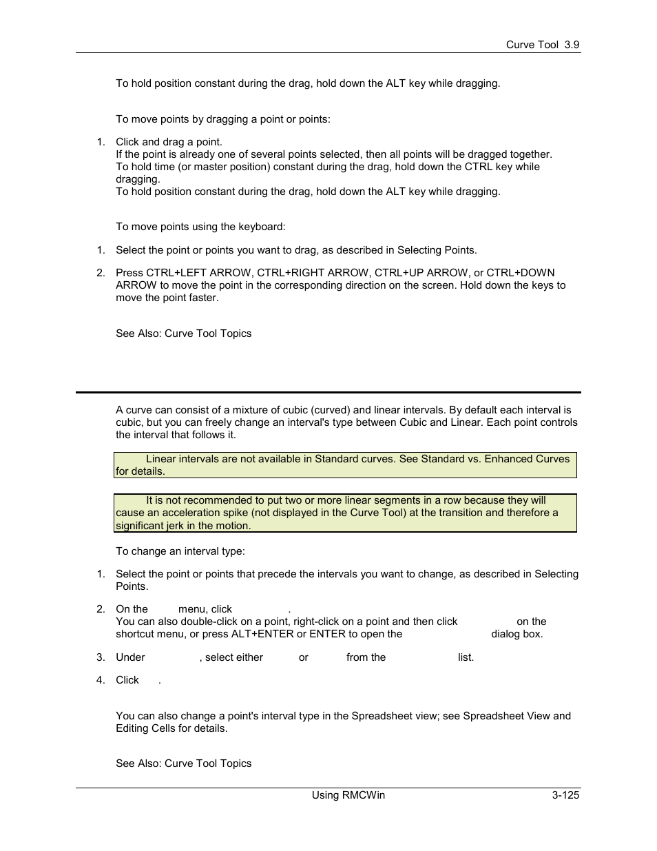 Curve tool: selecting linear or cubic segments, 7 curve tool: selecting linear or cubic segments | Delta RMC101 User Manual | Page 175 / 951