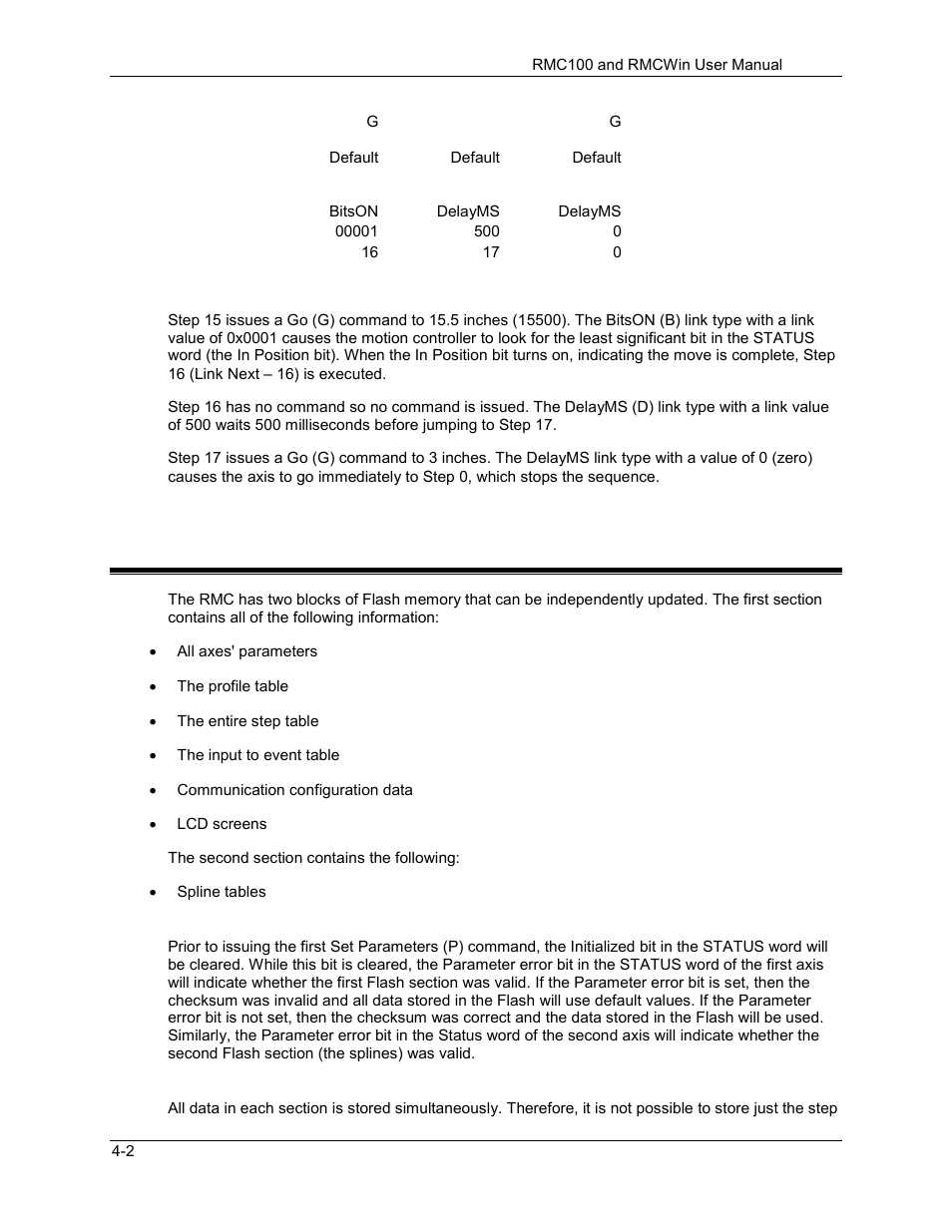 Flash memory, Flash memory -2 | Delta RMC101 User Manual | Page 188 / 951