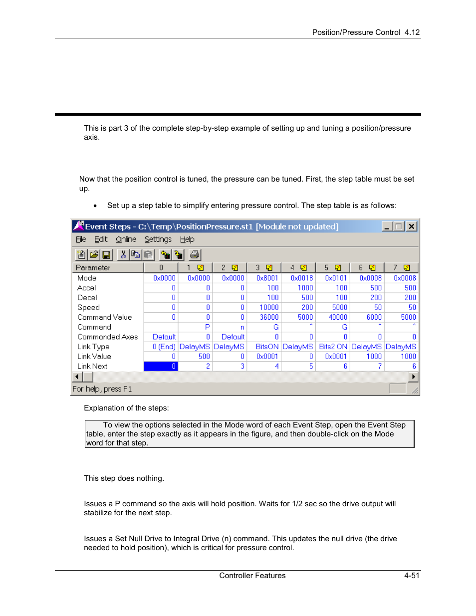 5 position-pressure example (part 3), Position-pressure example (part 3) -51 | Delta RMC101 User Manual | Page 237 / 951