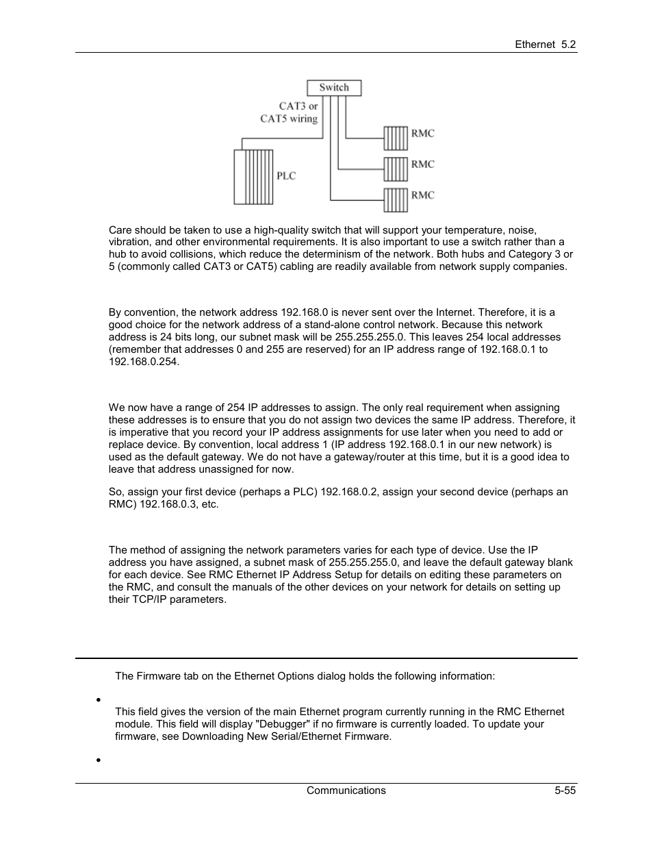 Rmc ethernet firmware screen, Rmc ethernet firmware screen -55, 3 rmc ethernet firmware screen | Delta RMC101 User Manual | Page 305 / 951