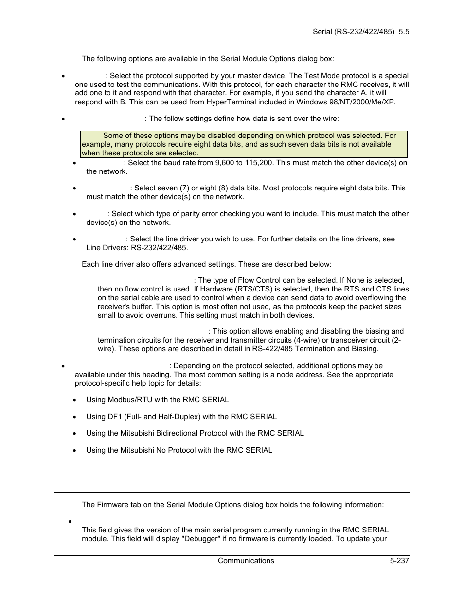 Rmc serial firmware screen, Rmc serial firmware screen -237, 2 rmc serial firmware screen | Delta RMC101 User Manual | Page 487 / 951