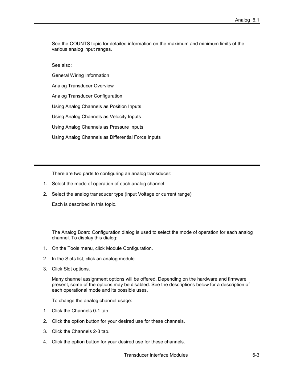 Analog transducer configuration, Analog transducer configuration -3, 3 analog transducer configuration | Delta RMC101 User Manual | Page 547 / 951