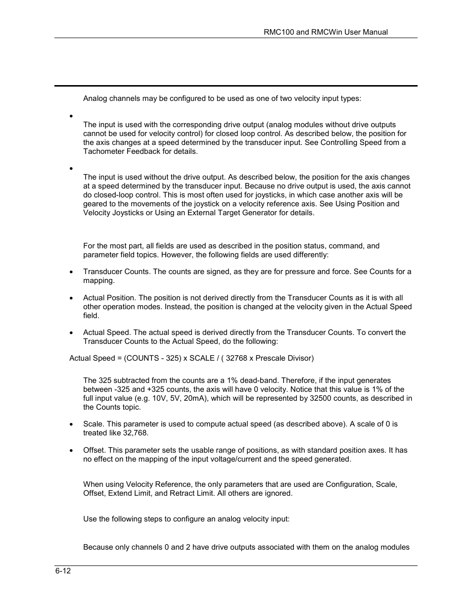 Using analog channels as velocity inputs, Using analog channels as velocity inputs -12, 2 using analog channels as velocity inputs | Delta RMC101 User Manual | Page 556 / 951