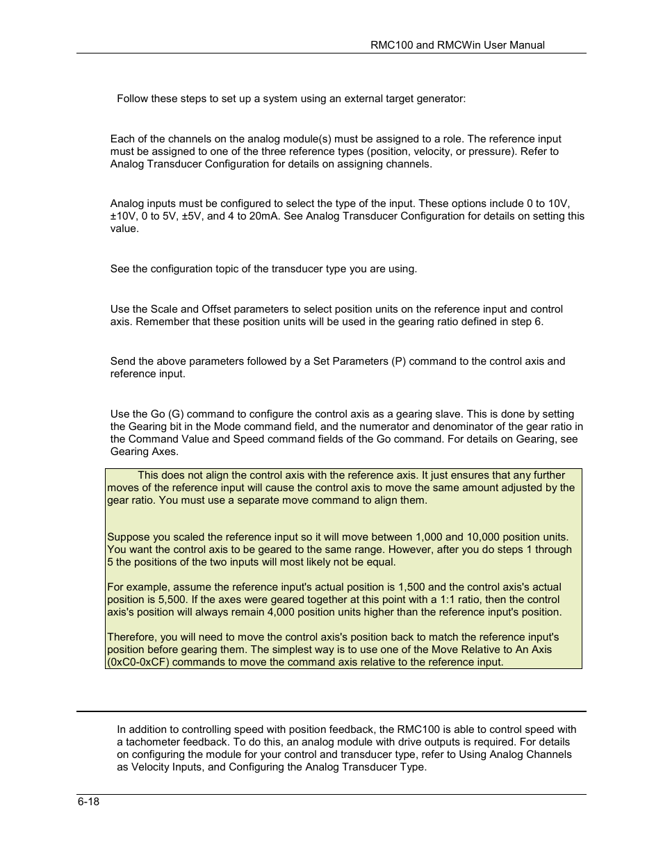 Controlling speed from a tachometer feedback, Controlling speed from a tachometer feedback -18, 3 controlling speed from a tachometer feedback | Delta RMC101 User Manual | Page 562 / 951