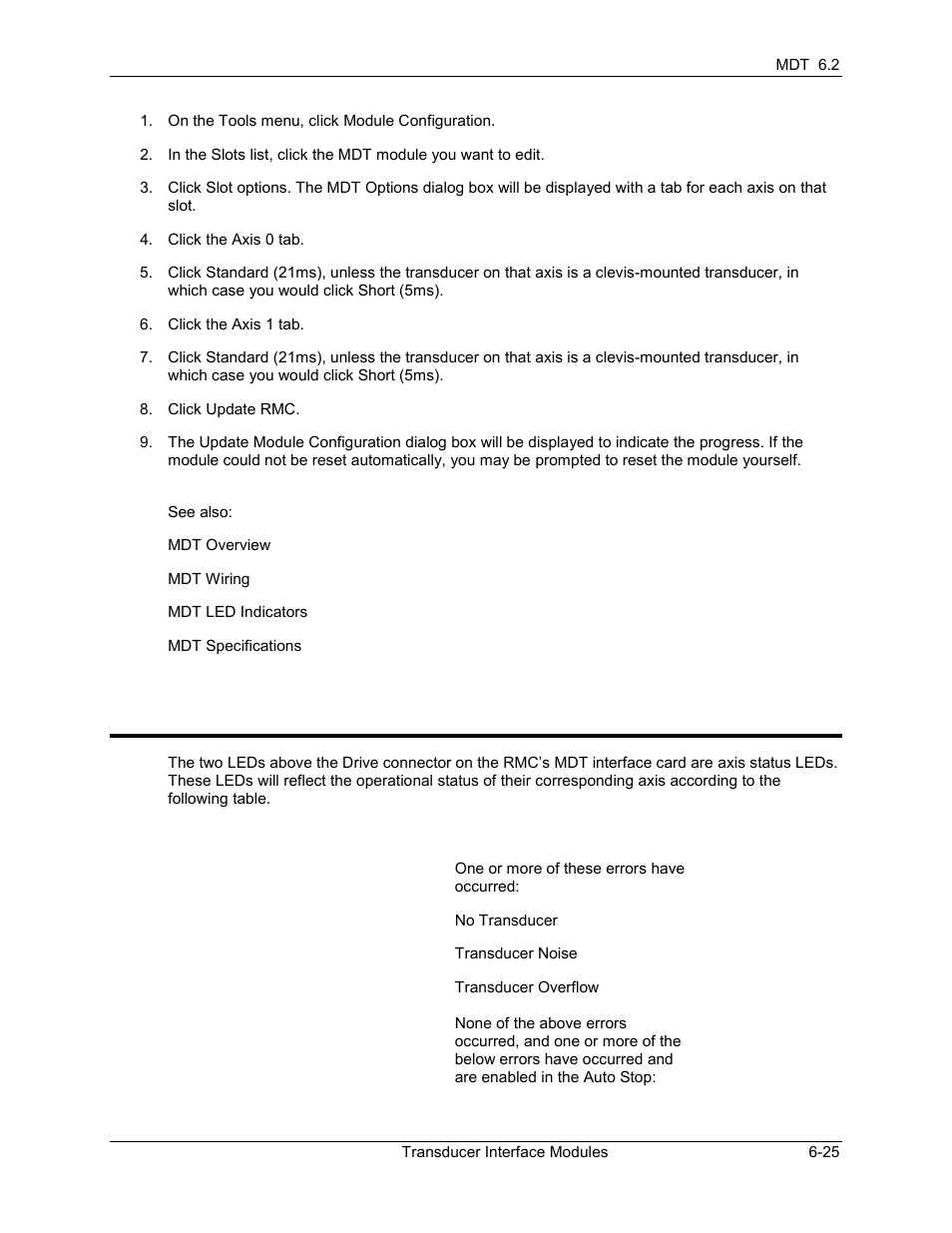 Mdt led indicators, Mdt led indicators -25, 4 mdt led indicators | Delta RMC101 User Manual | Page 569 / 951