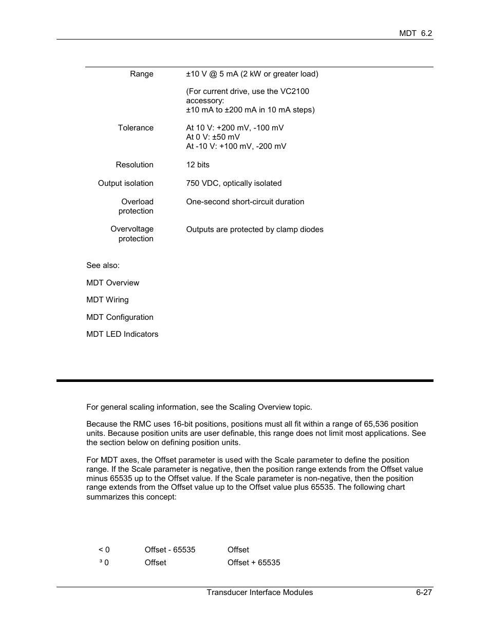 Mdt scaling, Mdt scaling -27, 6 mdt scaling | Delta RMC101 User Manual | Page 571 / 951