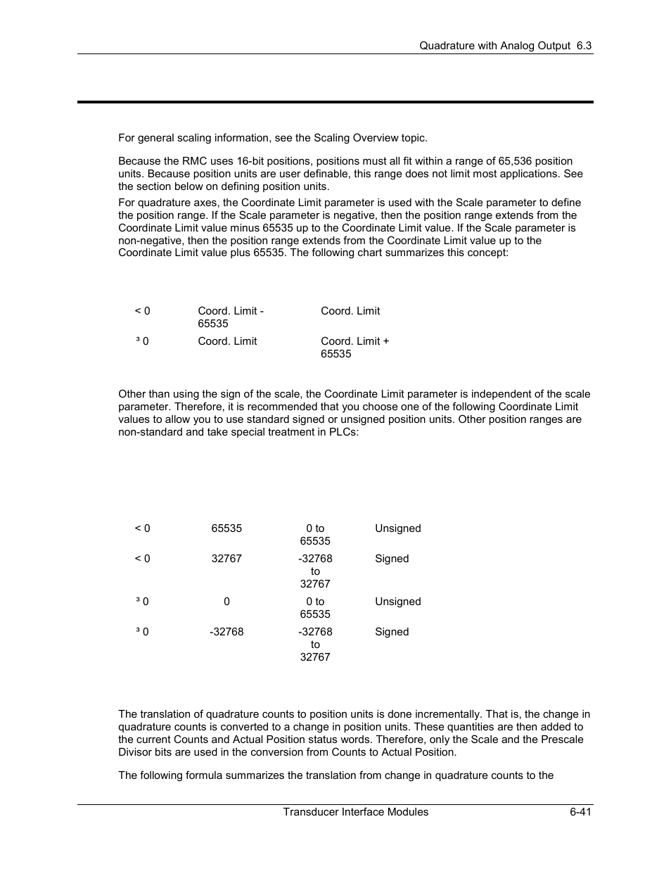 Quadrature scaling, Quadrature scaling -41, 7 quadrature scaling | Delta RMC101 User Manual | Page 585 / 951