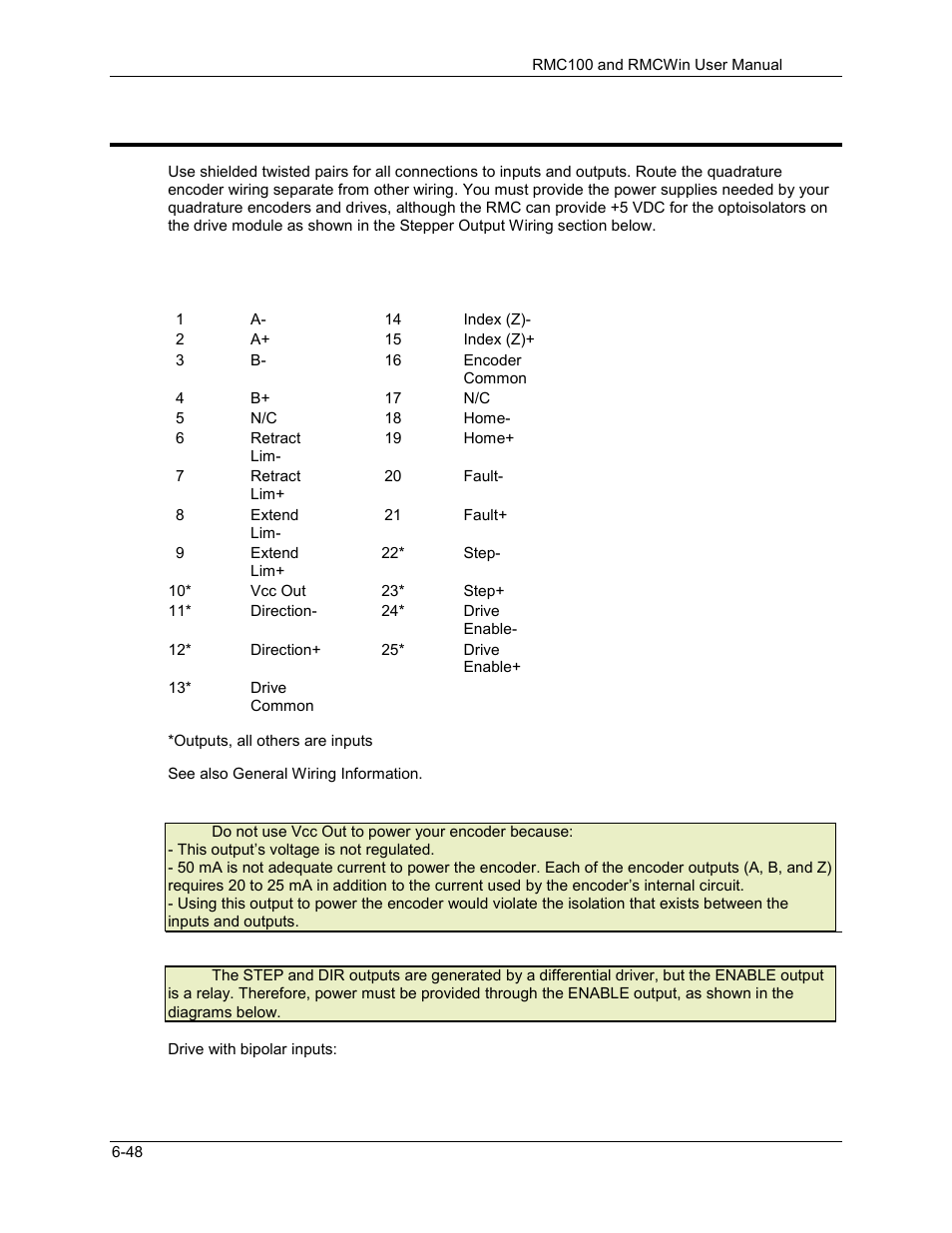 Stepper wiring, Stepper wiring -48, 2 stepper wiring | Delta RMC101 User Manual | Page 592 / 951