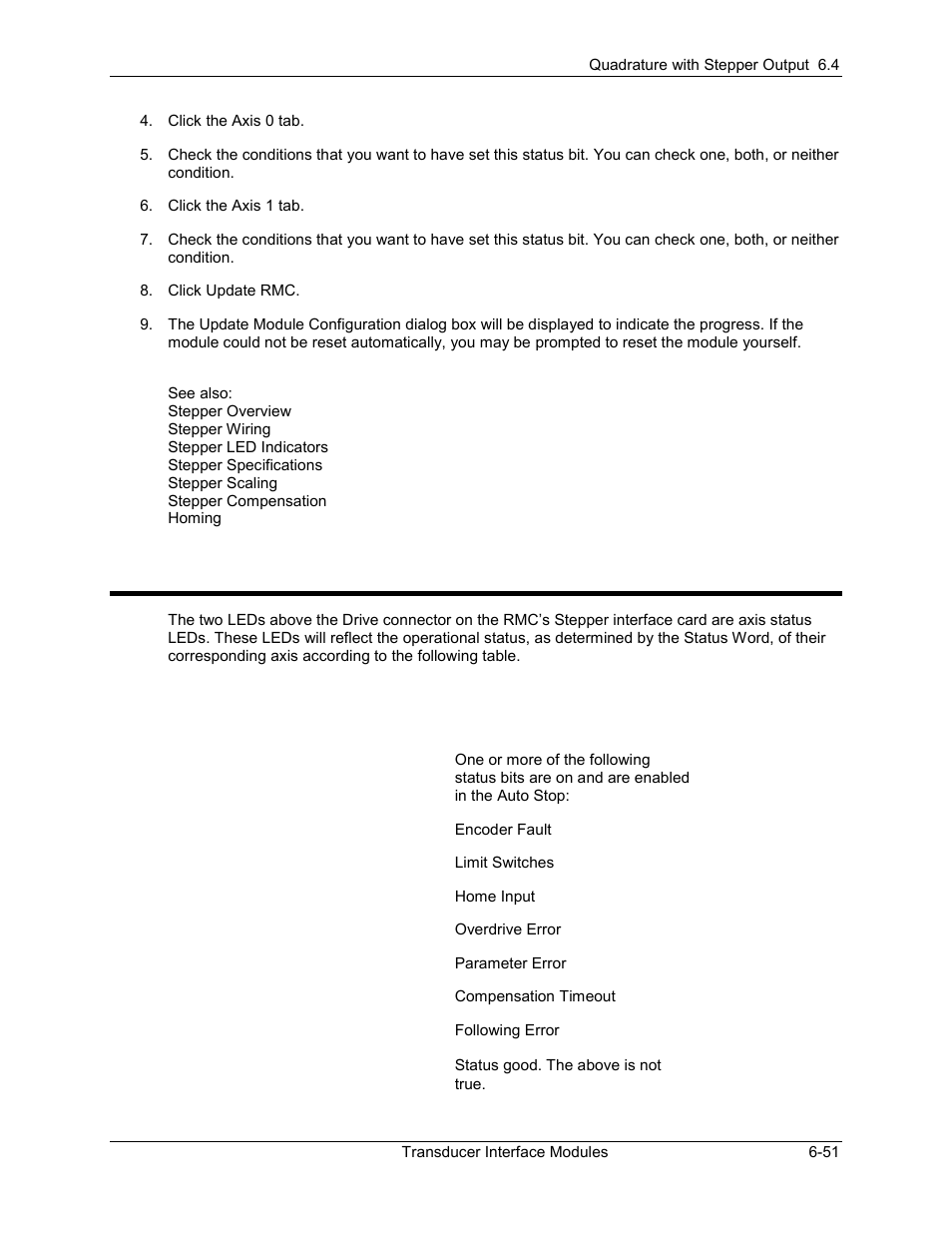 Stepper led indicators, Stepper led indicators -51, 4 stepper led indicators | Delta RMC101 User Manual | Page 595 / 951