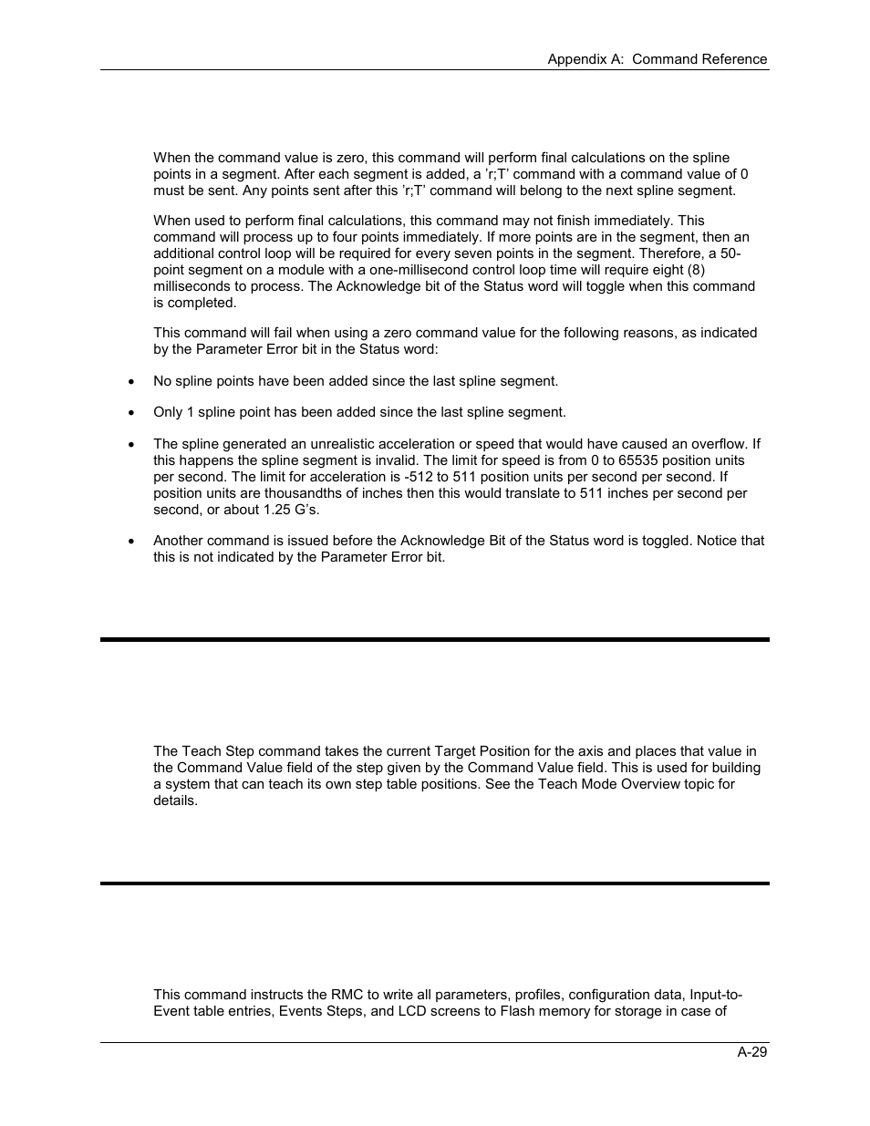 Teach step command, Update flash command, A.1.39 teach step command | A.1.40 update flash command | Delta RMC101 User Manual | Page 681 / 951