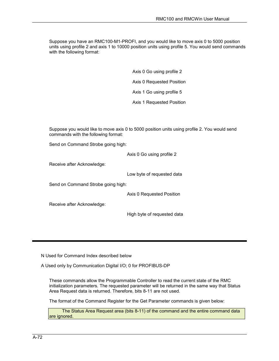 Get parameter commands, A.3.10 get parameter commands | Delta RMC101 User Manual | Page 724 / 951