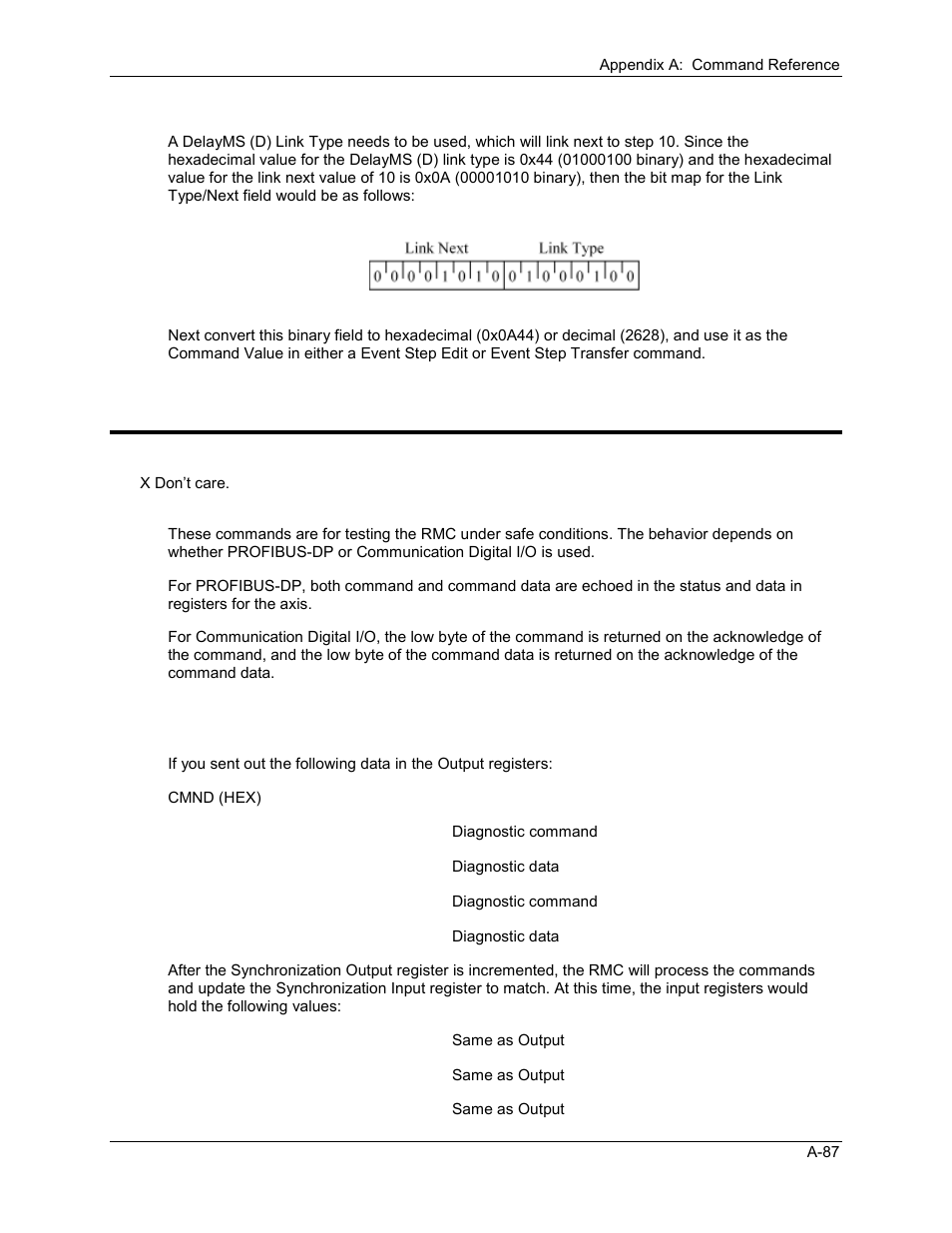 Diagnostics command, A.3.16 diagnostics command | Delta RMC101 User Manual | Page 739 / 951