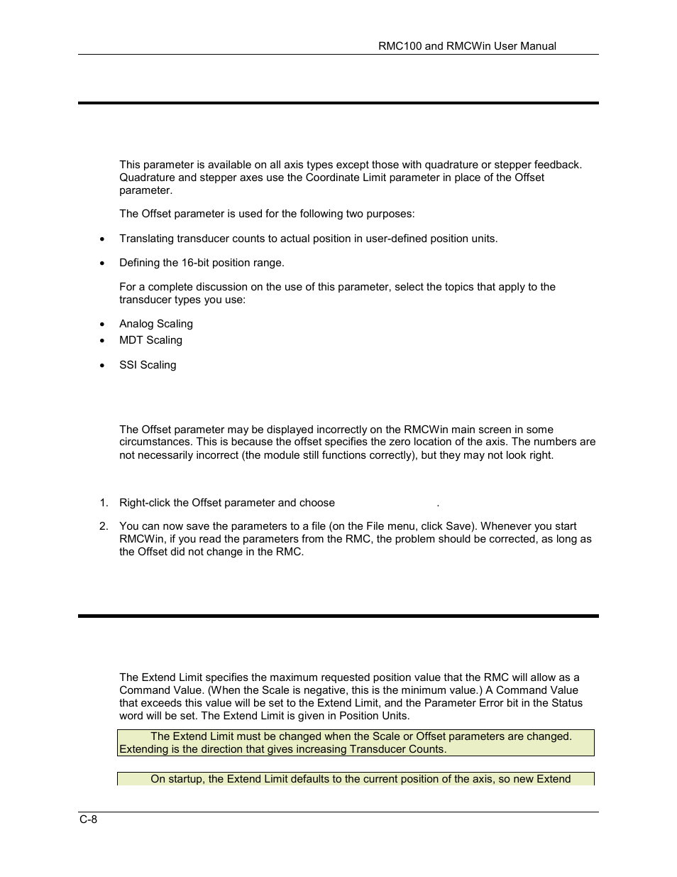 Offset, Extend limit, C.1.8 offset | C.1.9 extend limit | Delta RMC101 User Manual | Page 778 / 951