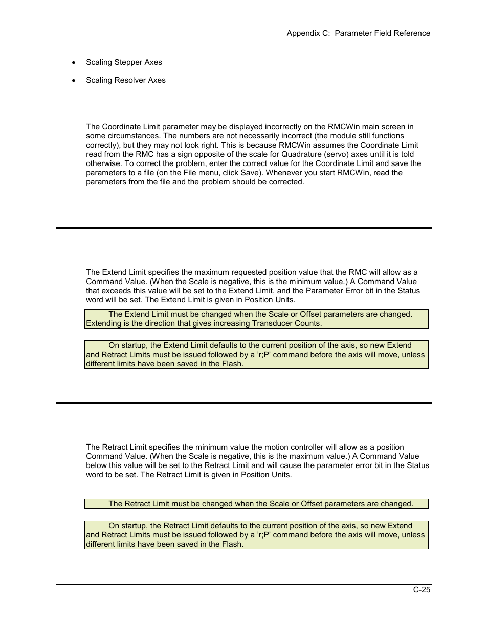 Extend limit, Retract limit, C.2.6 extend limit | C.2.7 retract limit | Delta RMC101 User Manual | Page 795 / 951