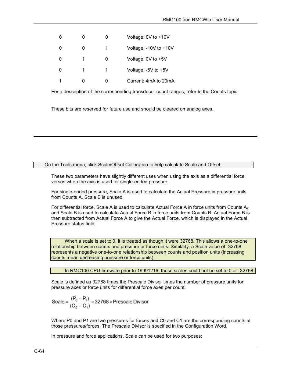 Scale a, scale b (pressure), C.5.4 scale a, scale b (pressure) | Delta RMC101 User Manual | Page 834 / 951