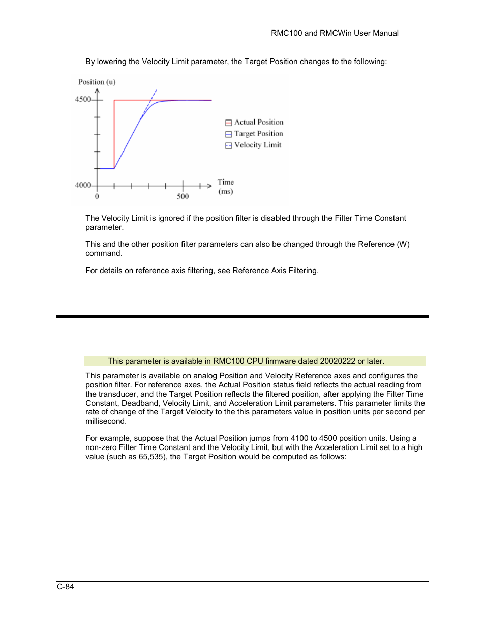 Acceleration limit (reference), C.6.9 acceleration limit (reference) | Delta RMC101 User Manual | Page 854 / 951