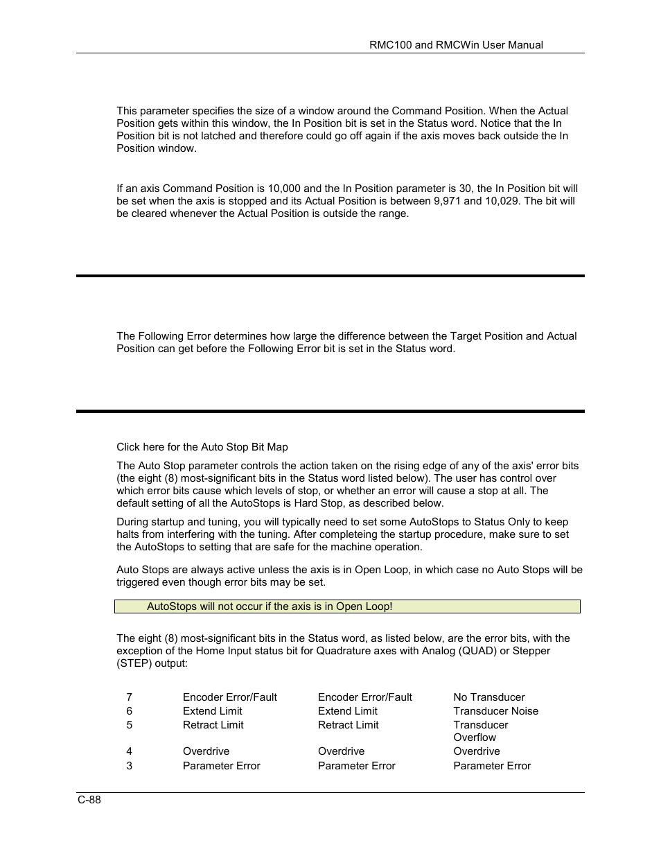 Following error, Auto stop, C.6.13 following error | C.6.14 auto stop | Delta RMC101 User Manual | Page 858 / 951