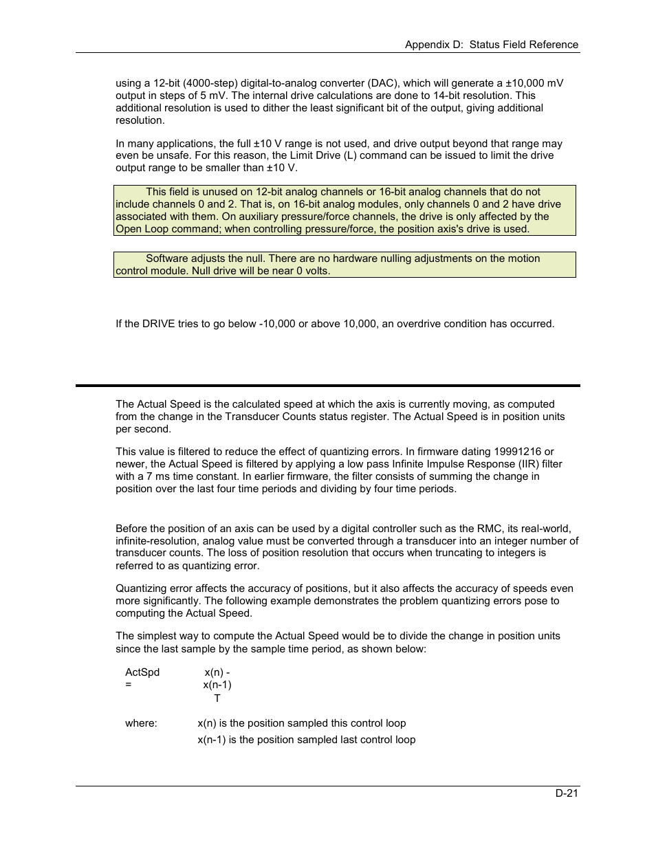 Actual speed, D.2.9 actual speed | Delta RMC101 User Manual | Page 883 / 951