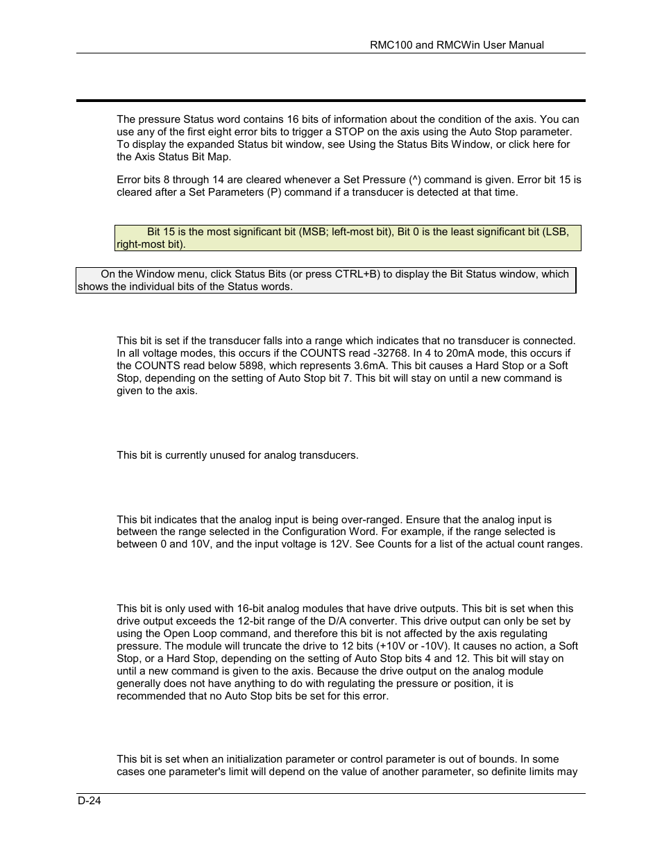 Status (pressure/force), D.3.4 status (pressure/force) | Delta RMC101 User Manual | Page 886 / 951