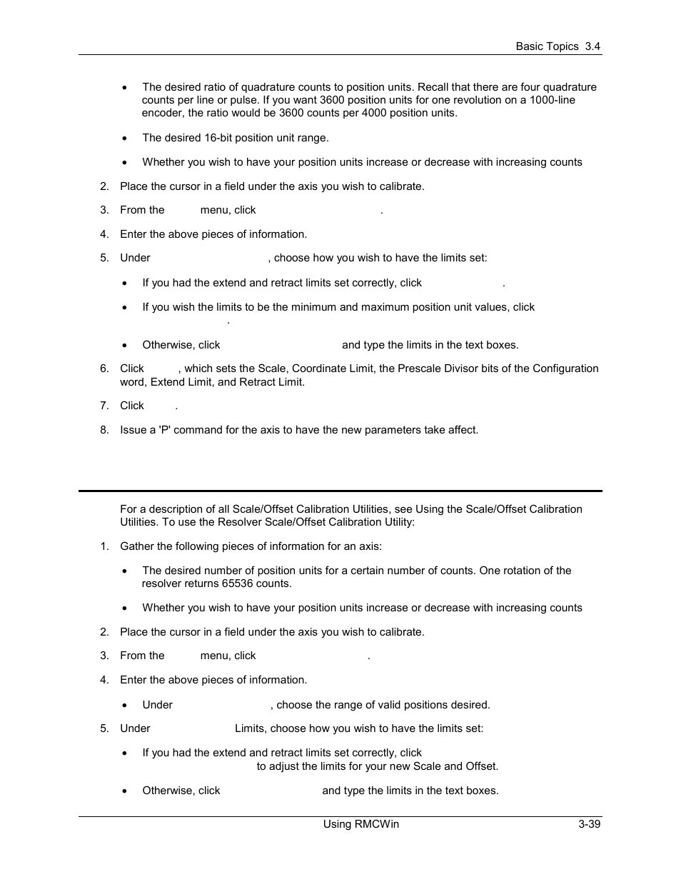 6 resolver scale/offset calibration utility, Resolver scale/offset calibration utility -39 | Delta RMC101 User Manual | Page 89 / 951