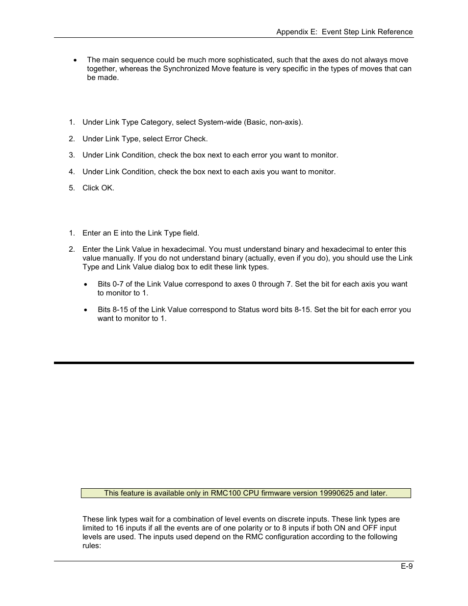 Link type - inputs, multiple (level only), E.4.5 link type - inputs, multiple (level only) | Delta RMC101 User Manual | Page 899 / 951