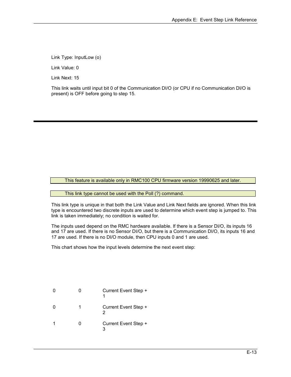 Link type - jump using inputs, E.4.7 link type - jump using inputs | Delta RMC101 User Manual | Page 903 / 951