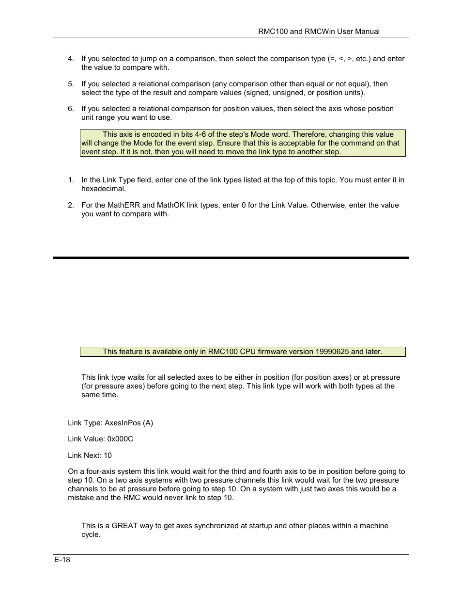 Link type - multiple axes in position, E.4.10 link type - multiple axes in position | Delta RMC101 User Manual | Page 908 / 951