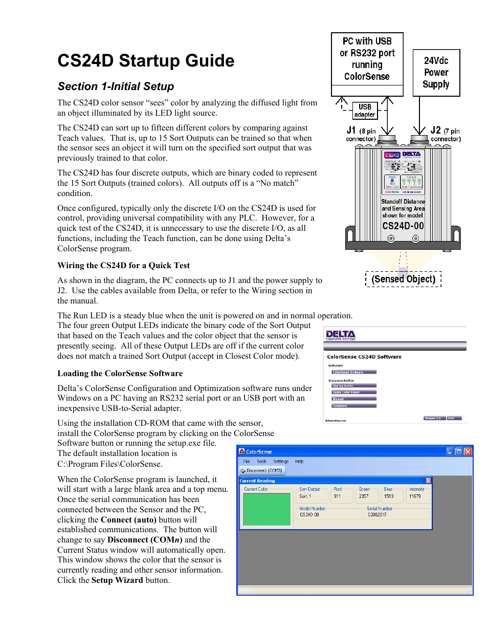 Delta CS24D User Manual | 4 pages