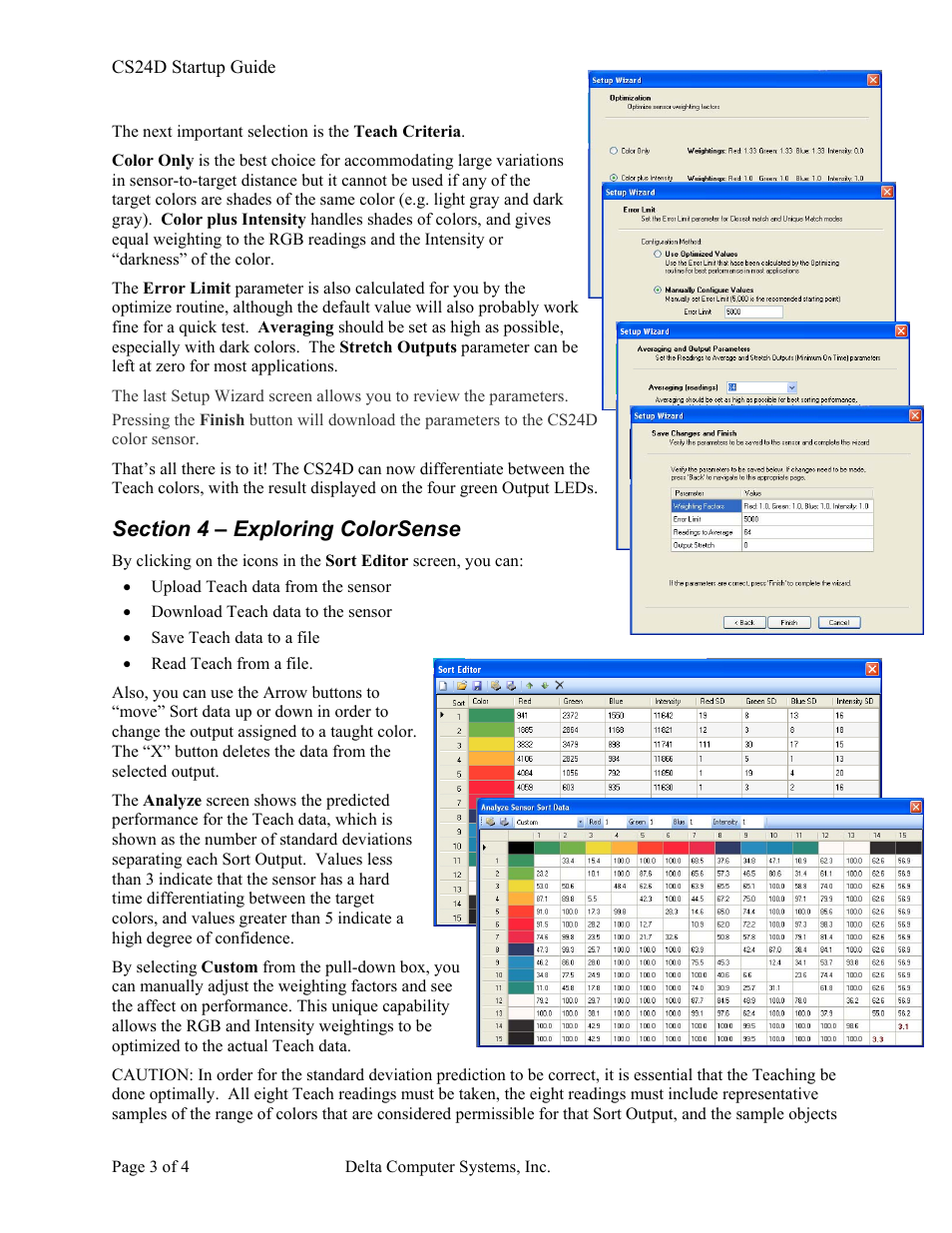 Delta CS24D User Manual | Page 3 / 4