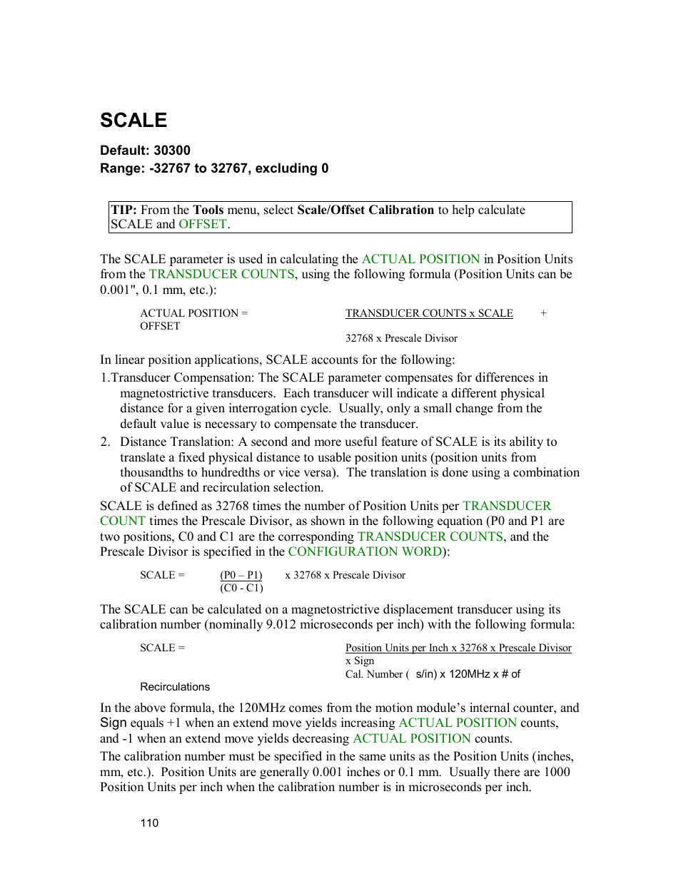 Scale | Delta MMC120 User Manual | Page 110 / 150