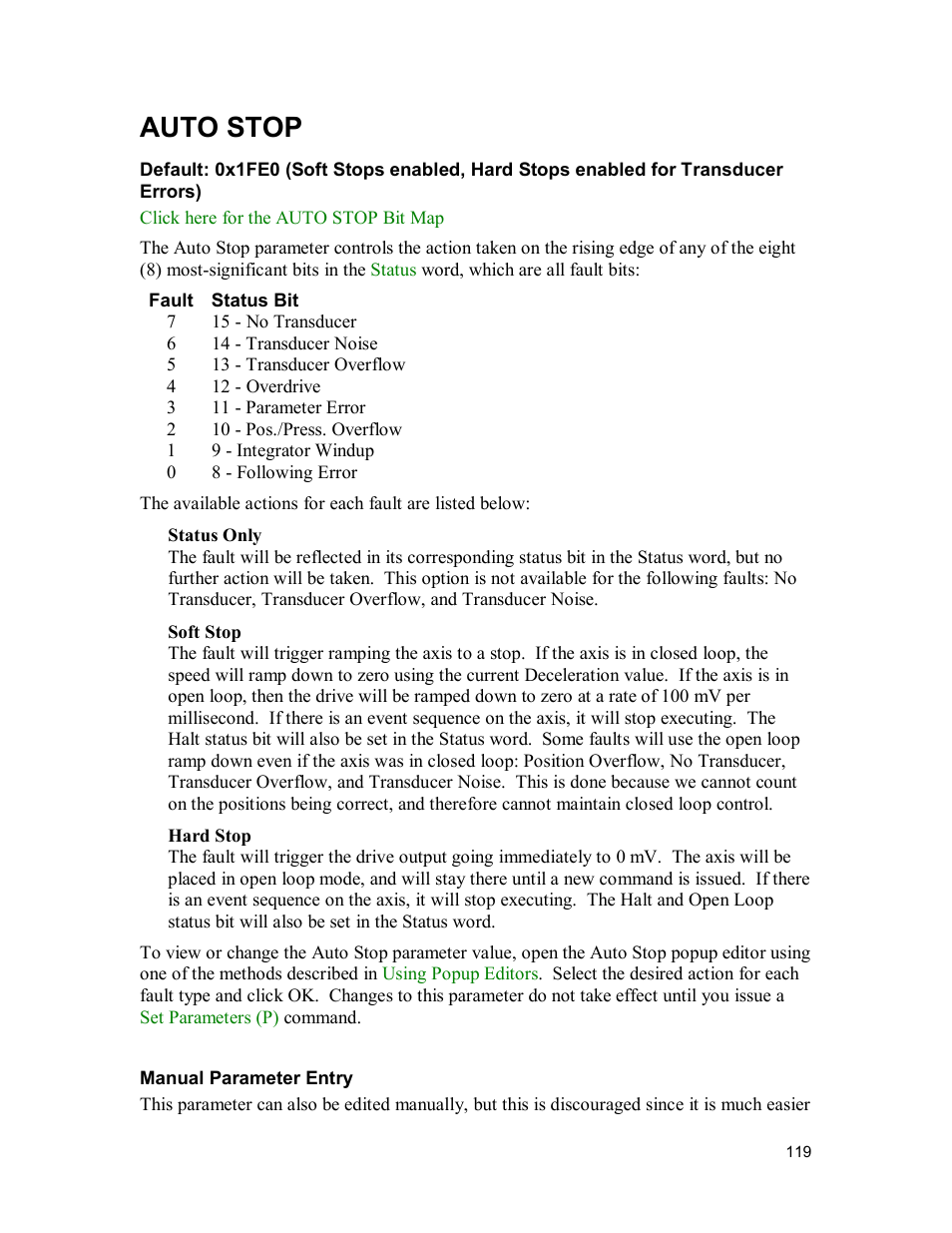 Auto stop | Delta MMC120 User Manual | Page 119 / 150