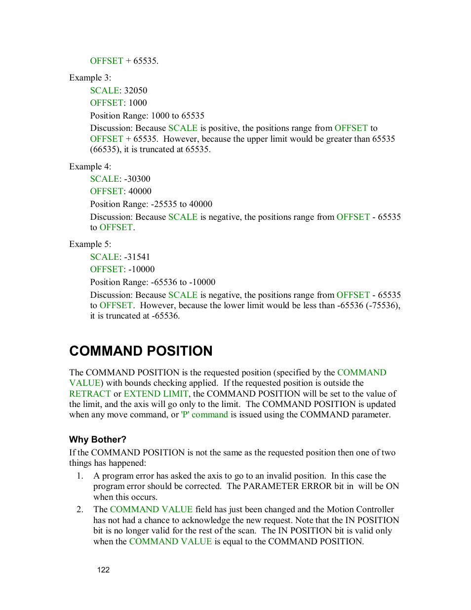 Command position | Delta MMC120 User Manual | Page 122 / 150