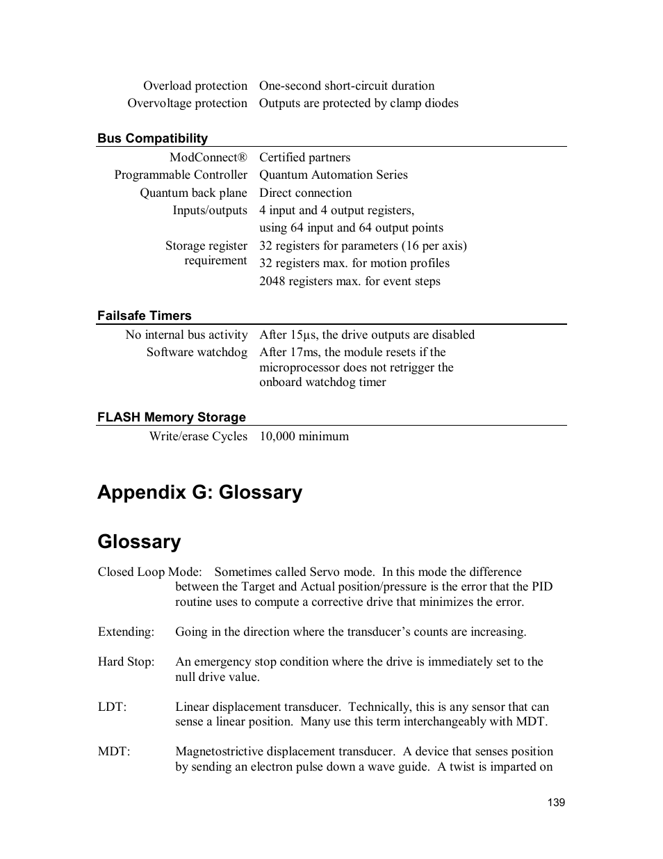 Appendix g: glossary glossary | Delta MMC120 User Manual | Page 139 / 150