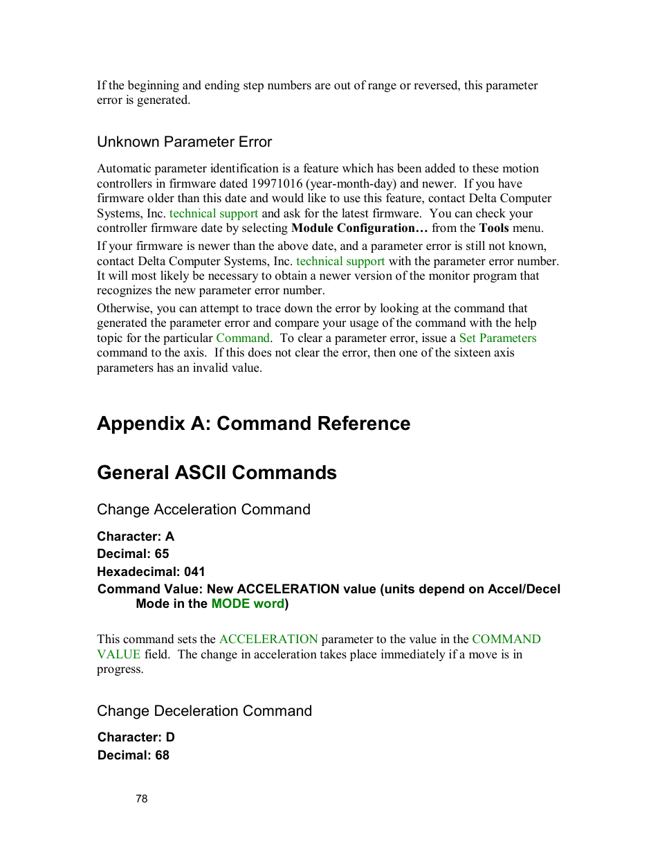 Delta MMC120 User Manual | Page 78 / 150