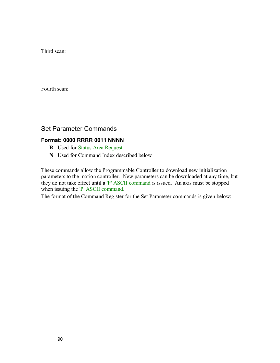 Set parameter commands | Delta MMC120 User Manual | Page 90 / 150