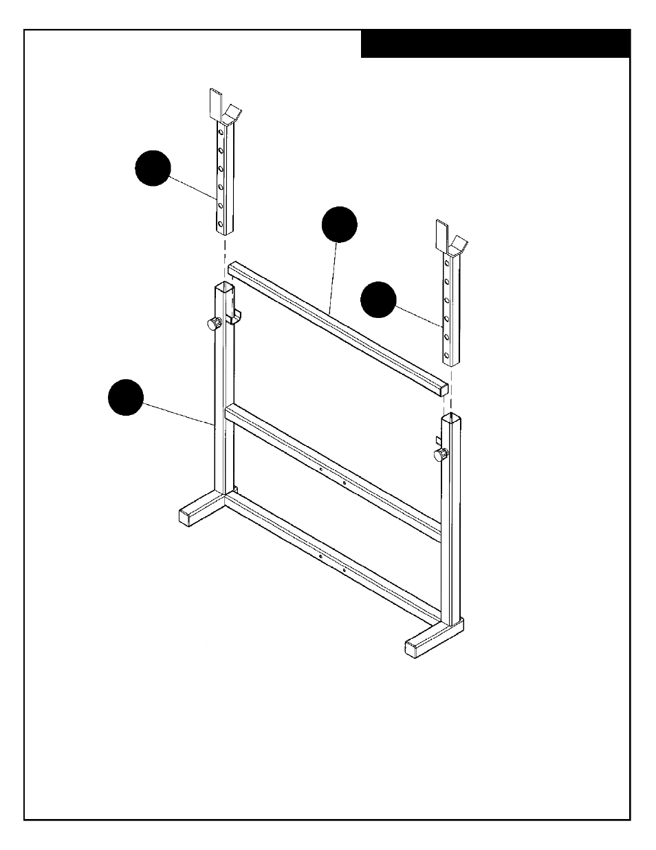 Dh j d | Deltech Fitness DF1050- Olympic Squat Combo Bench User Manual | Page 6 / 16