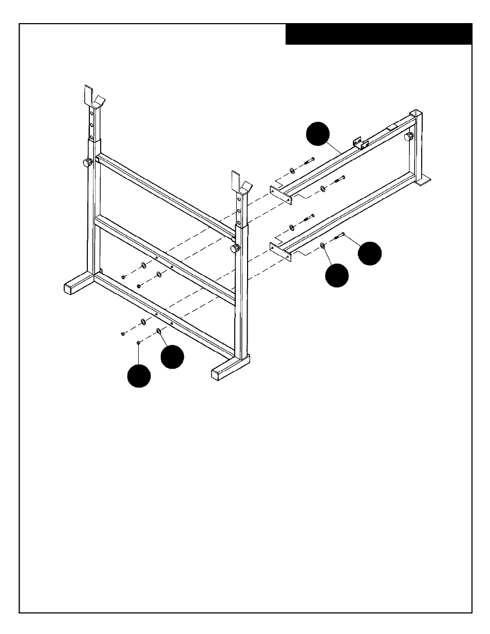 Deltech Fitness DF1050- Olympic Squat Combo Bench User Manual | Page 7 / 16