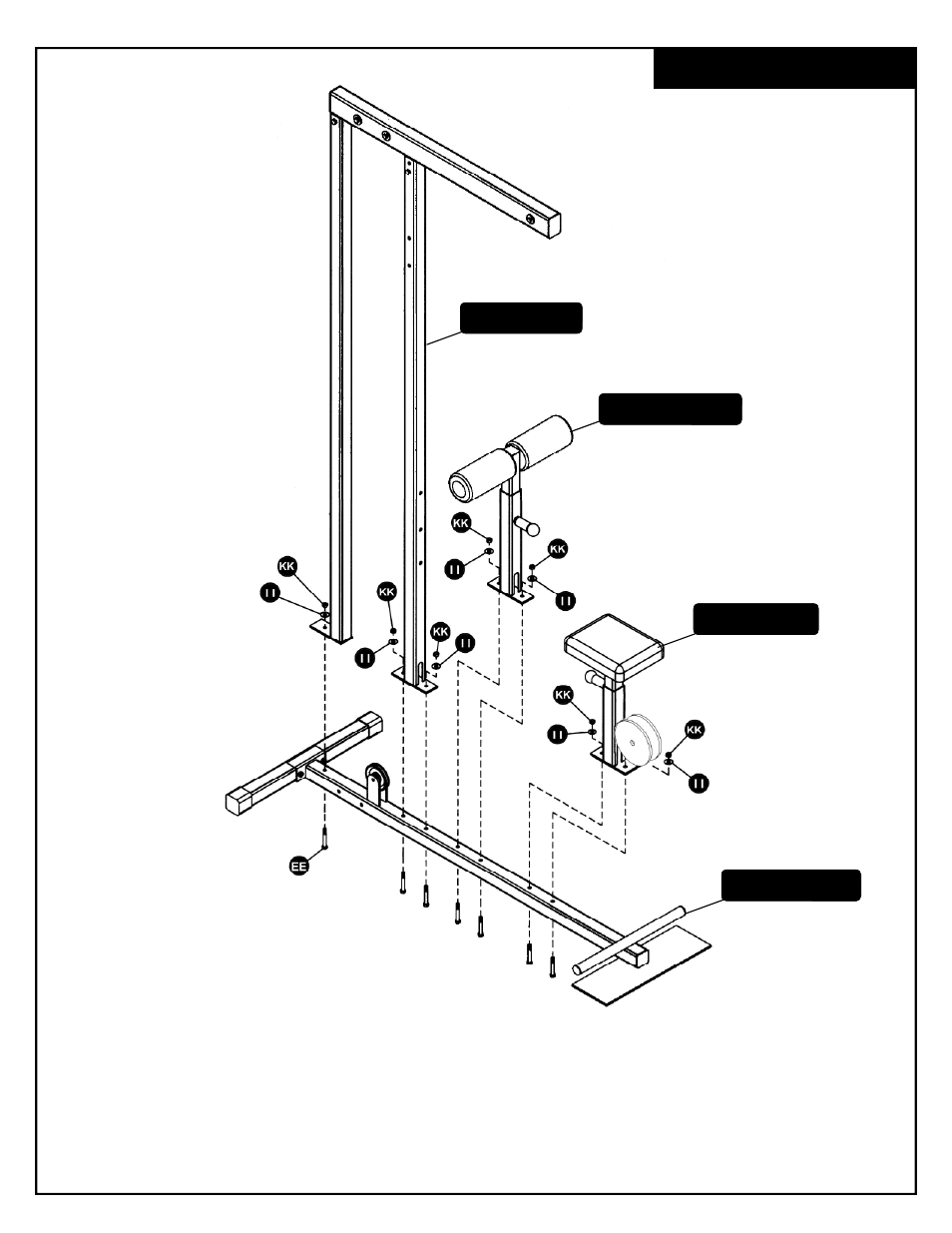 Final assembly | Deltech Fitness DF908- Stack Loaded Lat Machine User Manual | Page 12 / 23