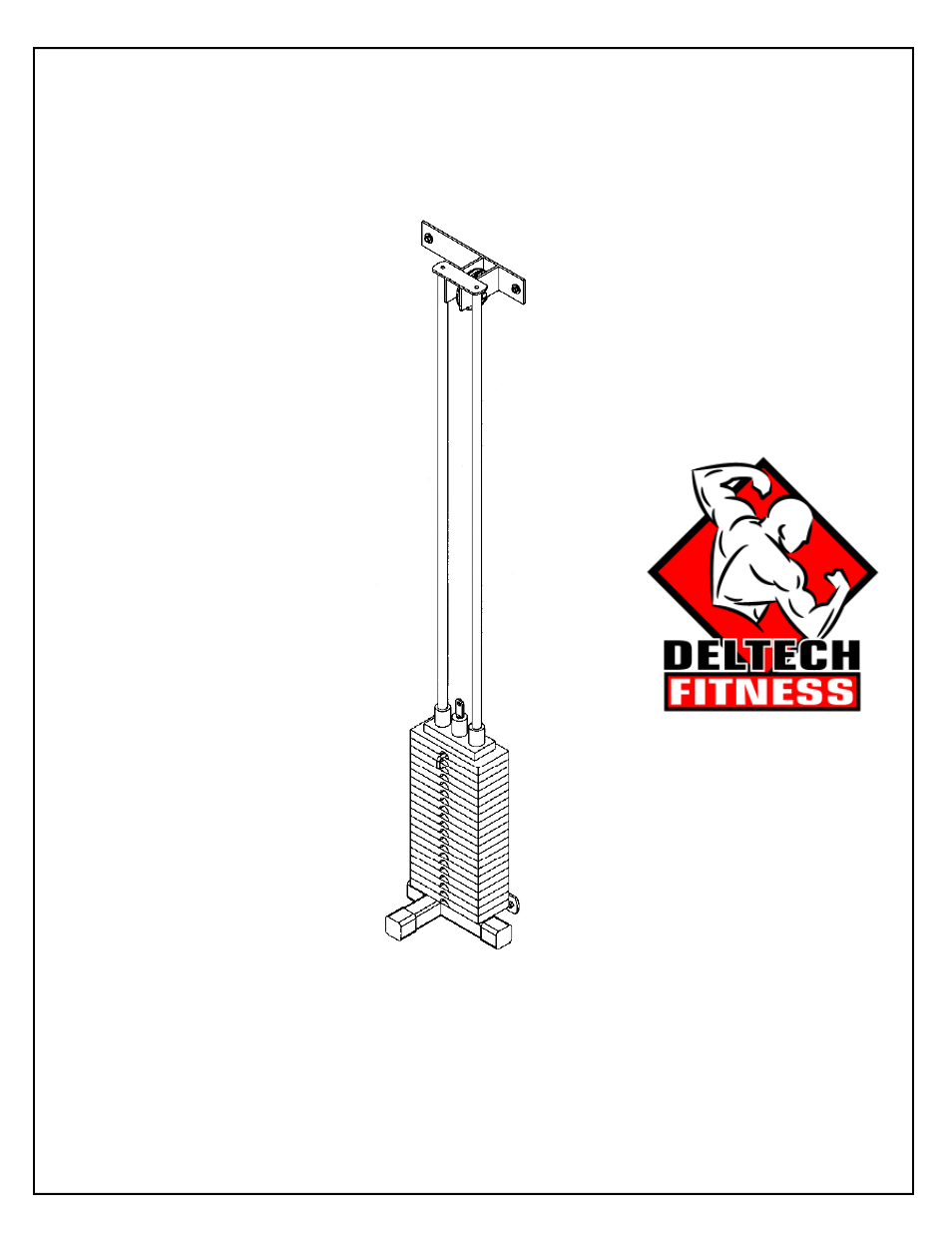 Assembly instructions for the df935 stack kit | Deltech Fitness DF908- Stack Loaded Lat Machine User Manual | Page 13 / 23