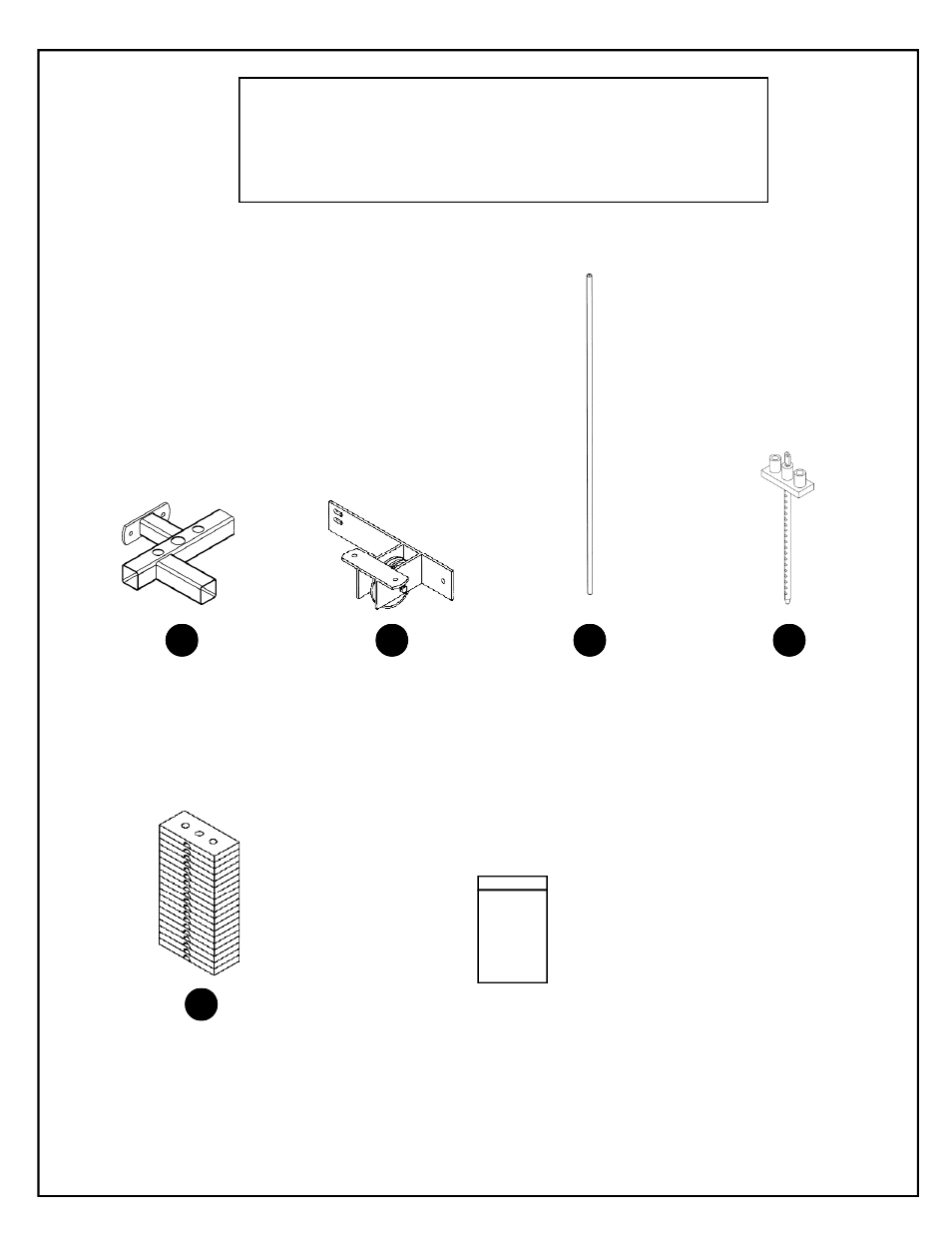 Df935 weight stack box contents | Deltech Fitness DF908- Stack Loaded Lat Machine User Manual | Page 14 / 23
