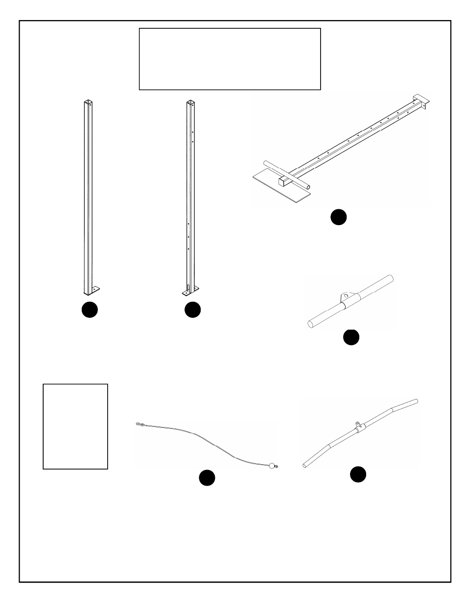 Df906 box contents | Deltech Fitness DF930- Lat Pulldown with Pec Dec User Manual | Page 2 / 26