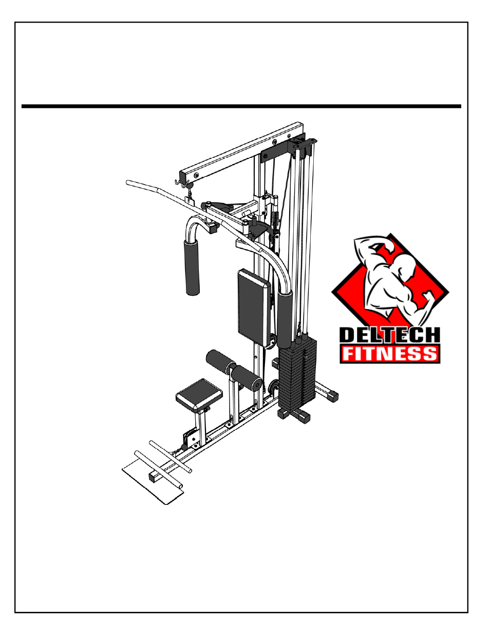 Deltech Fitness HG935- Ultimate Lat Machine User Manual | 33 pages