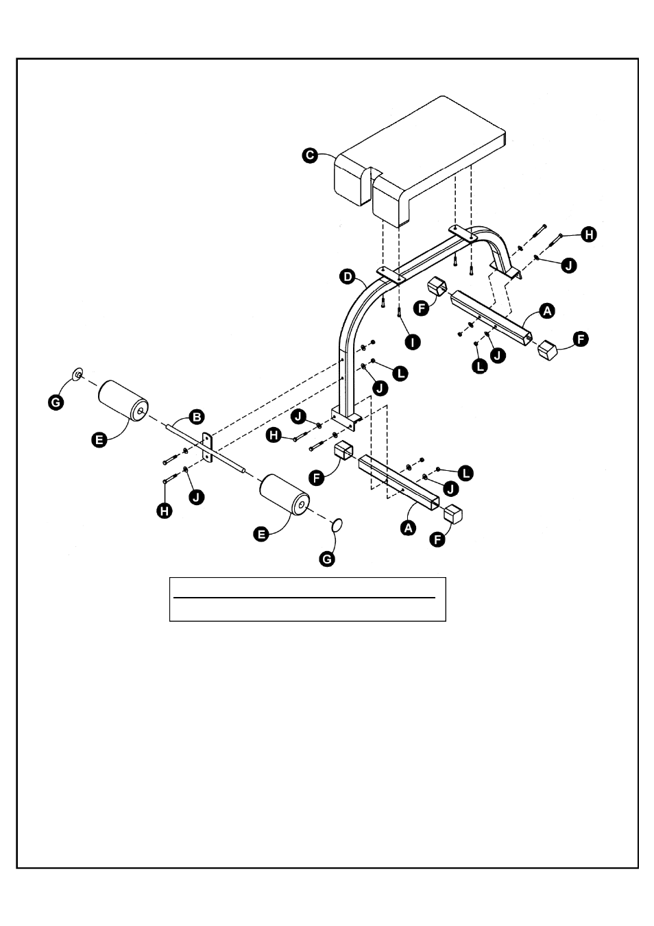 Deltech Fitness DF408- Roman Chair/Sit-Up Bench User Manual | Page 3 / 4