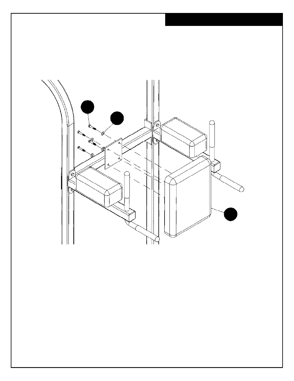 Deltech Fitness DF6800- Vertical Knee Raise User Manual | Page 9 / 12
