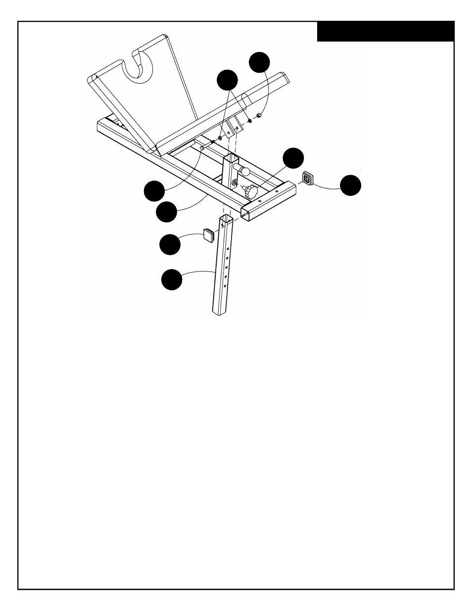 Deltech Fitness DF102- Two In One Flat to Incline Bench User Manual | Page 5 / 10