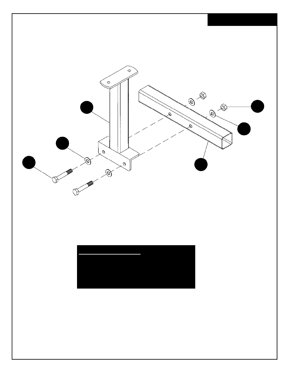 Deltech Fitness DF1080- Squat Attachment User Manual | Page 3 / 8