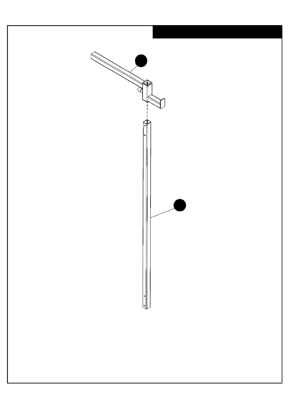 Deltech Fitness DF4500L- Pro Power Rack with Lat Attachment User Manual | Page 6 / 25