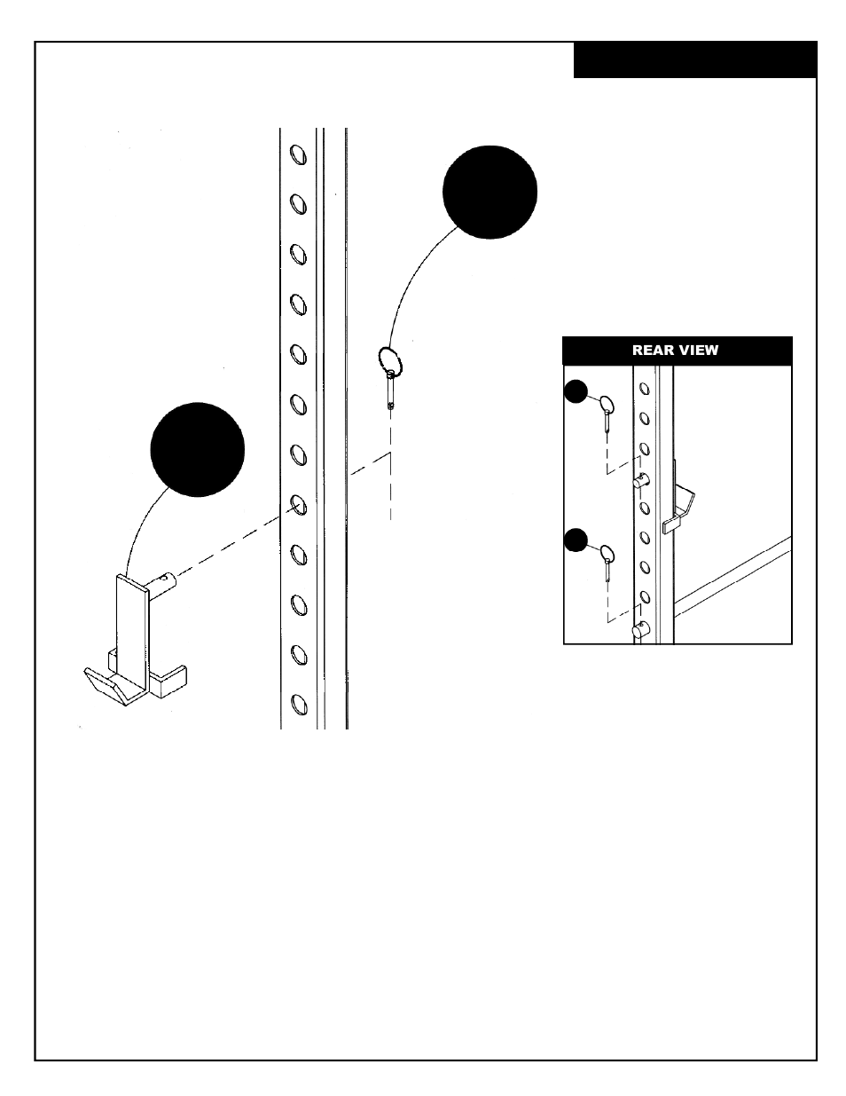 Deltech Fitness DF820- Squat Rack User Manual | Page 7 / 8